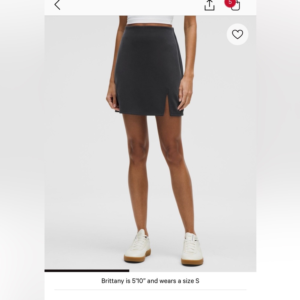 lululemon athletica Softstreme HR Mini Skirt
